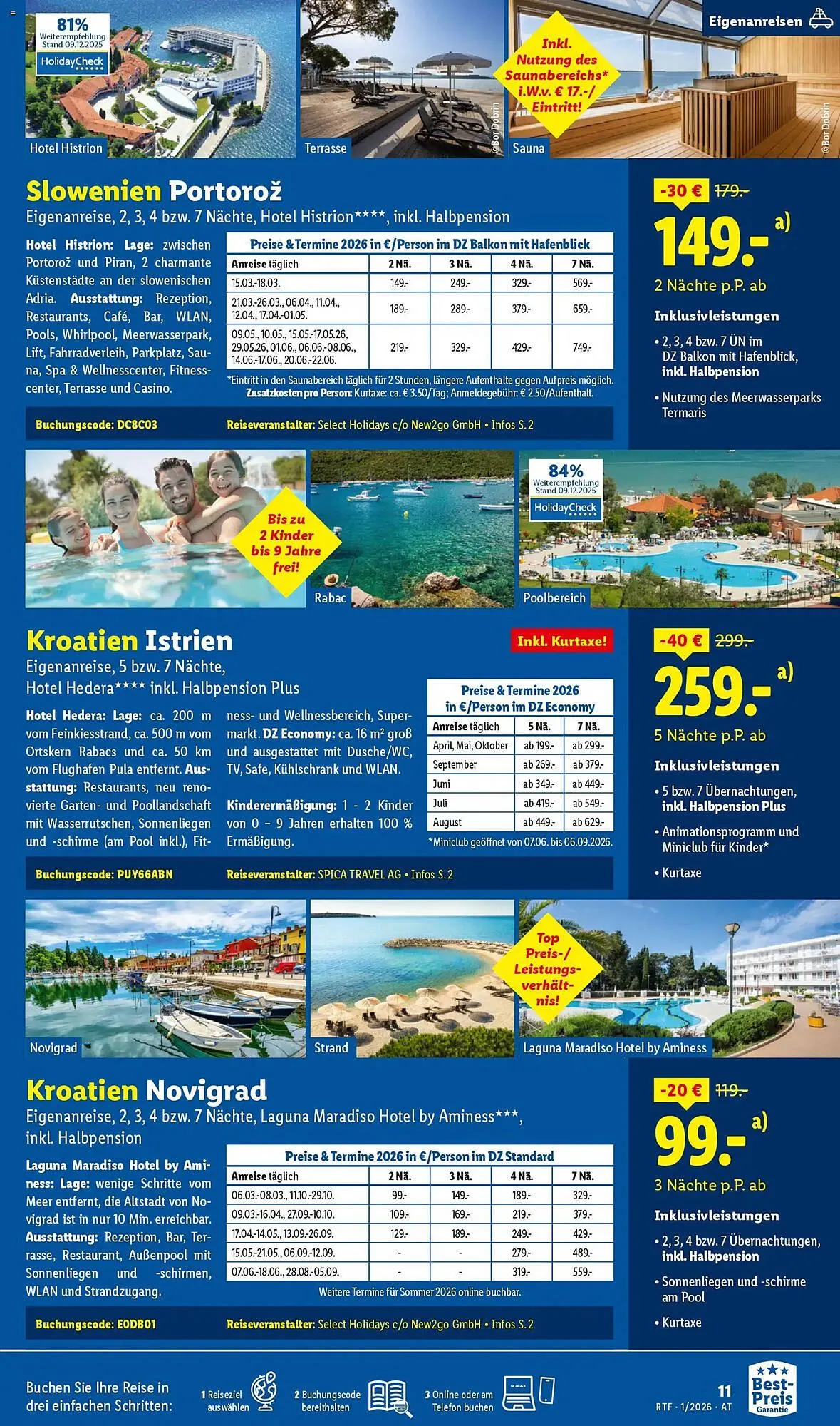 Lidl Flugblatt von 14. Jänner bis 15. Februar 2026 - Flugblätt seite  11