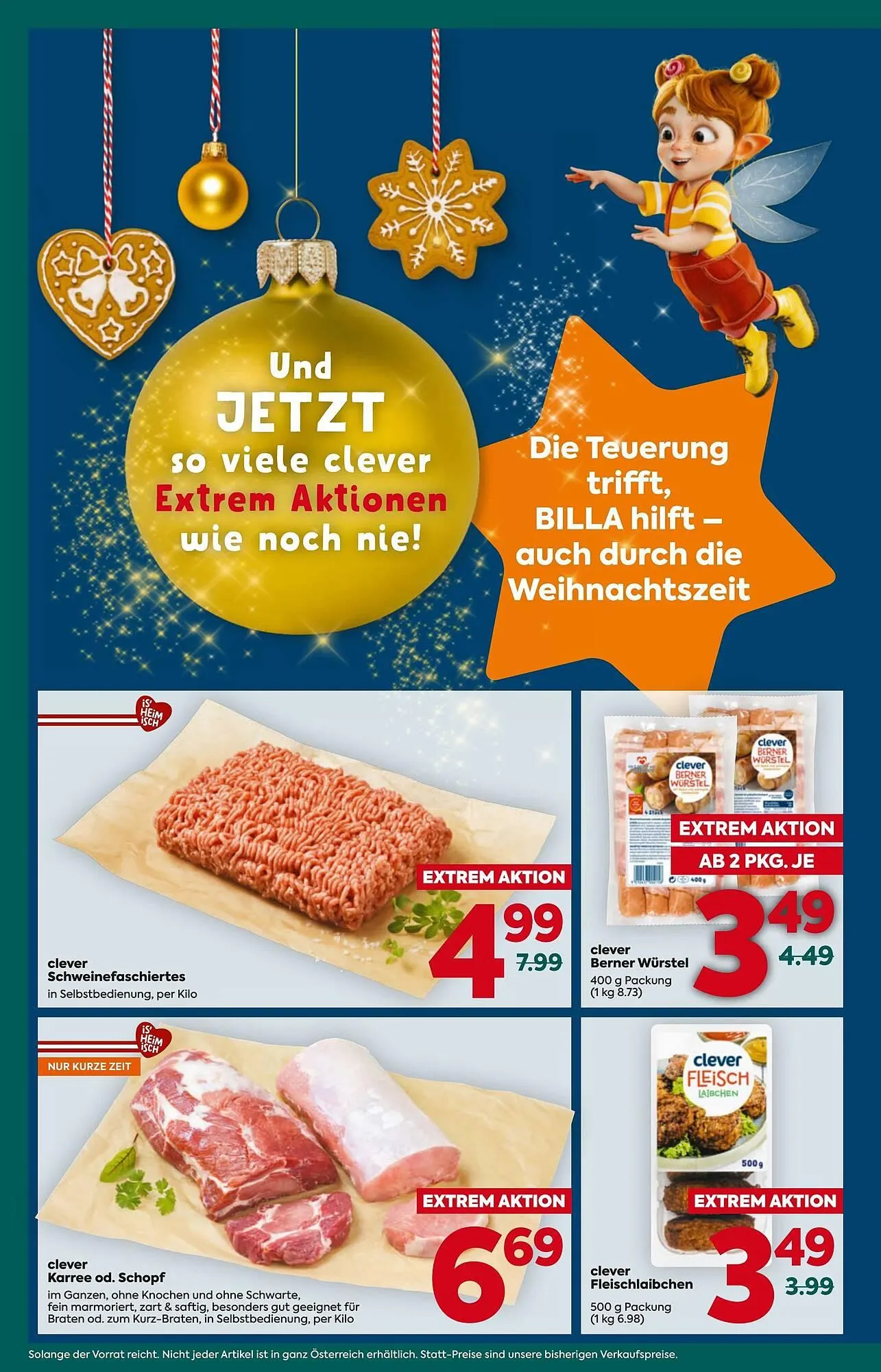 Billa Corso Flugblatt von 4. Dezember bis 10. Dezember 2025 - Flugblätt seite  6