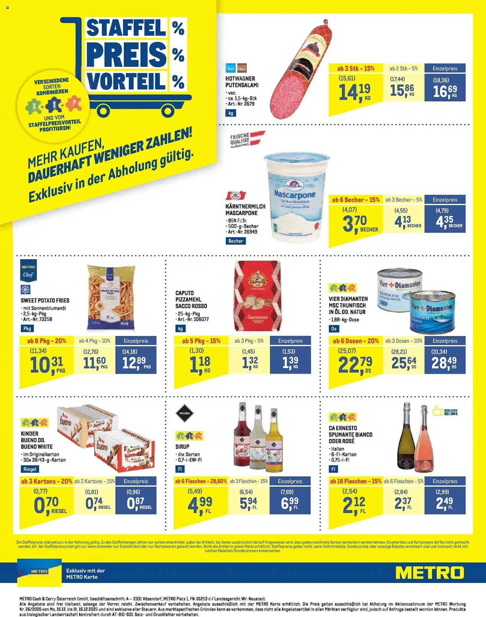 Metro Flugblatt von 15. Dezember bis 16. Dezember 2025 - Flugblätt seite 2