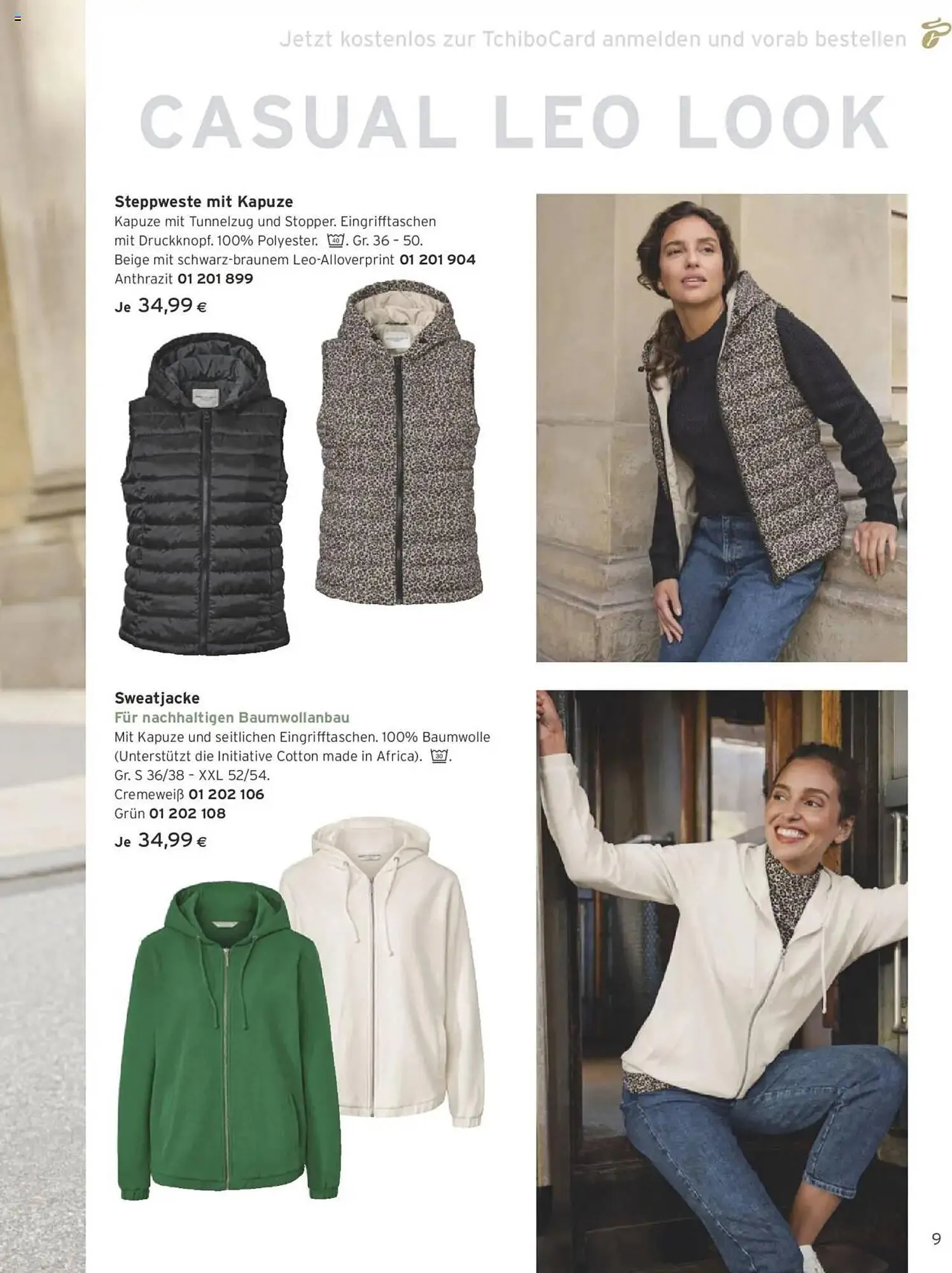 Tchibo Eduscho Flugblatt von 16. Jänner bis 28. Februar 2025 - Flugblätt seite  9