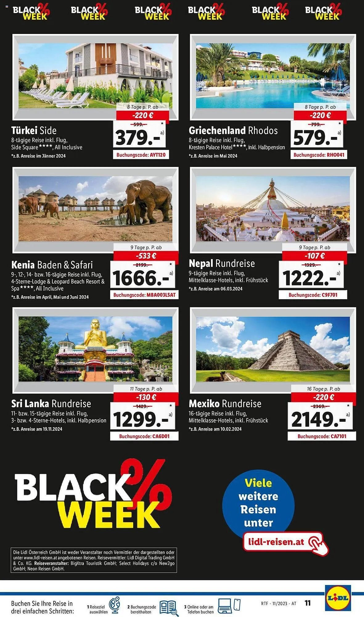 Lidl Flugblatt von 15. November bis 15. Dezember 2023 - Flugblätt seite 11