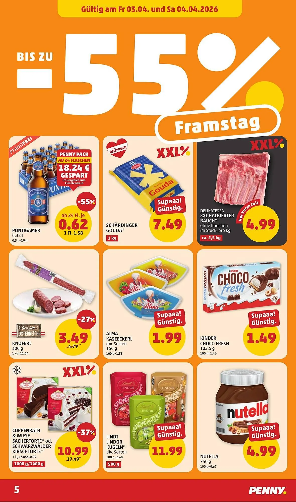PENNY Flugblatt von 2. April bis 8. April 2026 - Flugblätt seite  5