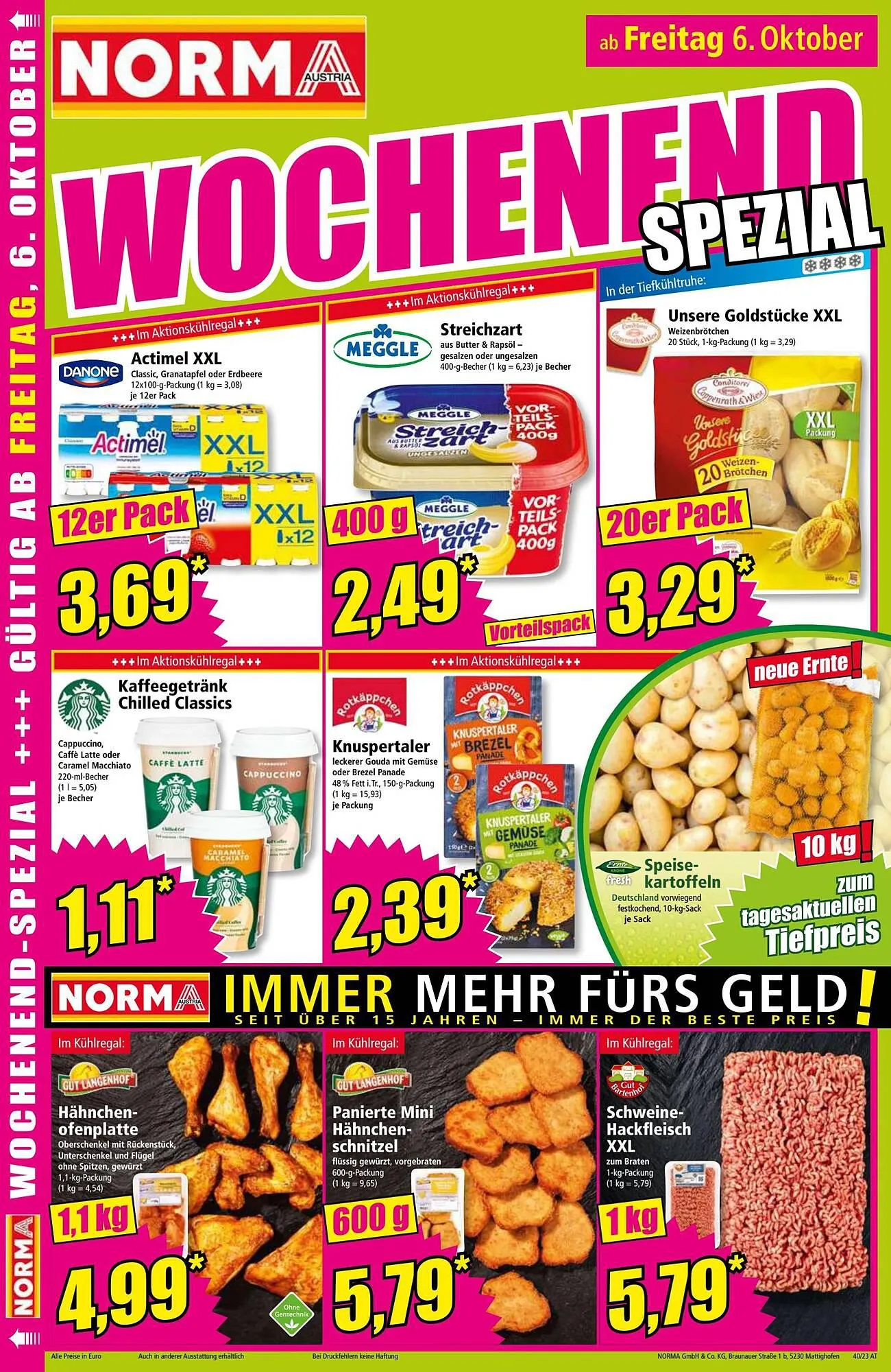 Norma Flugblatt von 2. Oktober bis 7. Oktober 2023 - Flugblätt seite  16