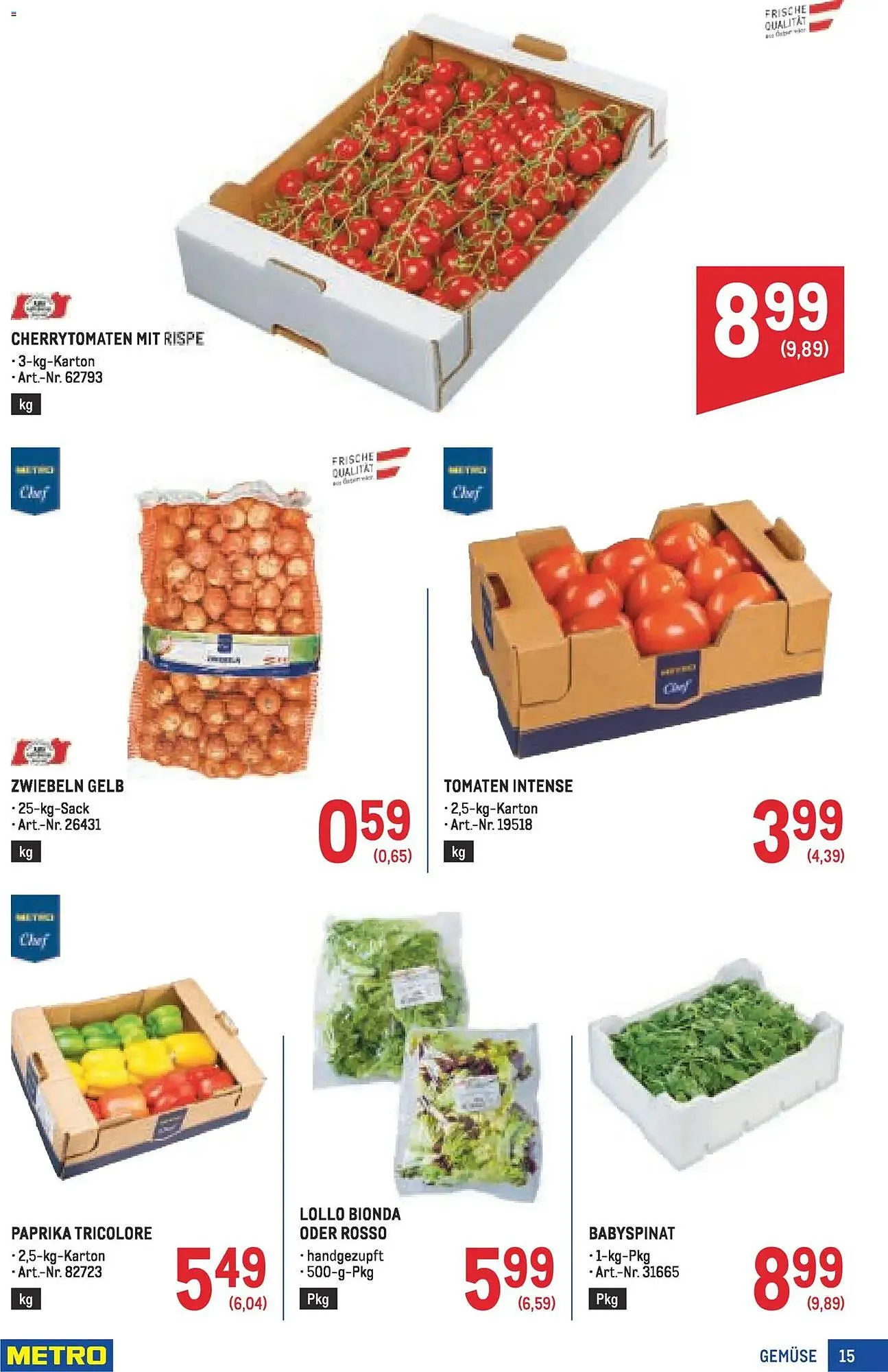 Metro Flugblatt von 22. Jänner bis 4. Februar 2026 - Flugblätt seite  15