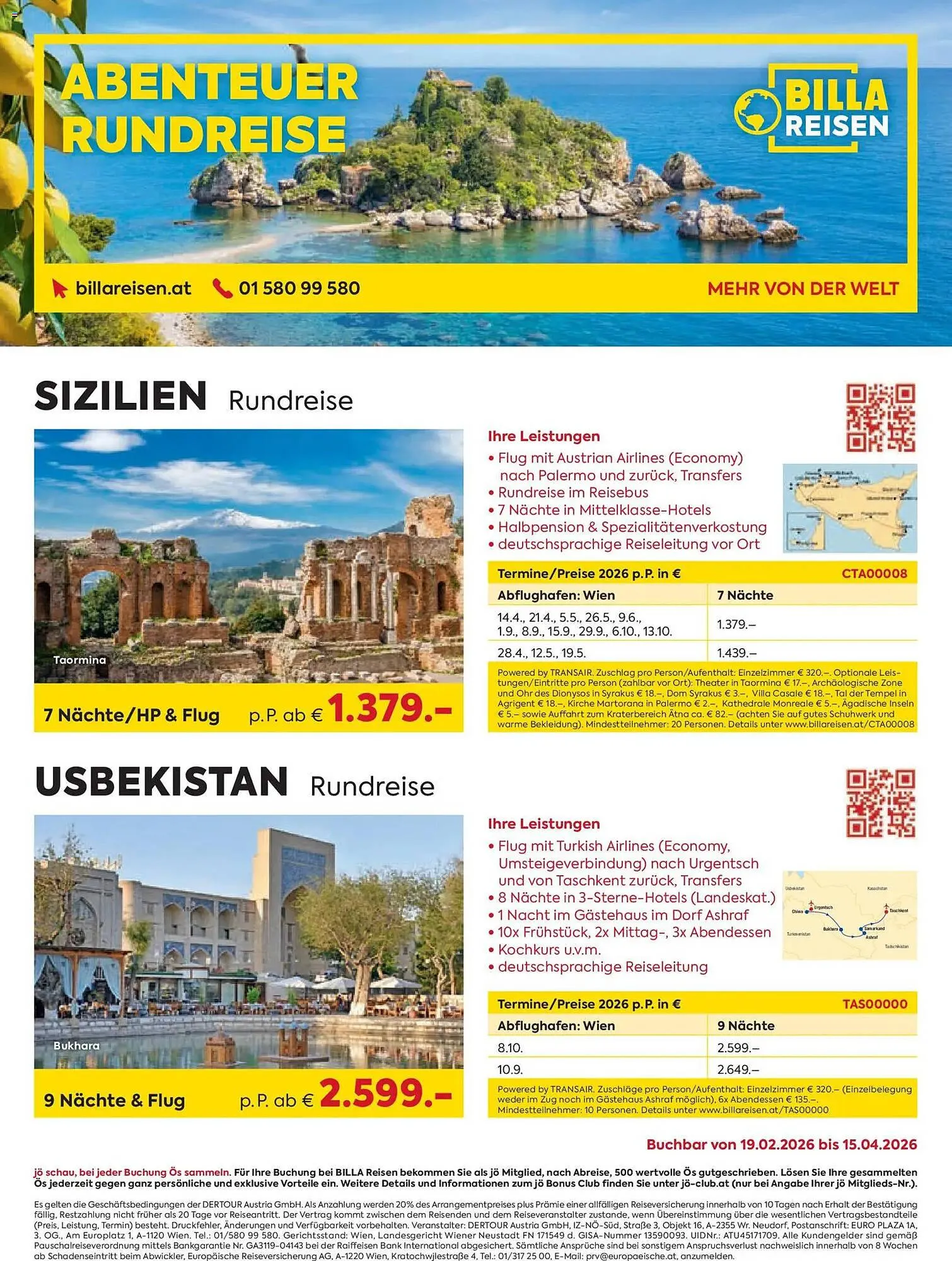 Billa Flugblatt von 1. März bis 30. April 2026 - Flugblätt seite 8