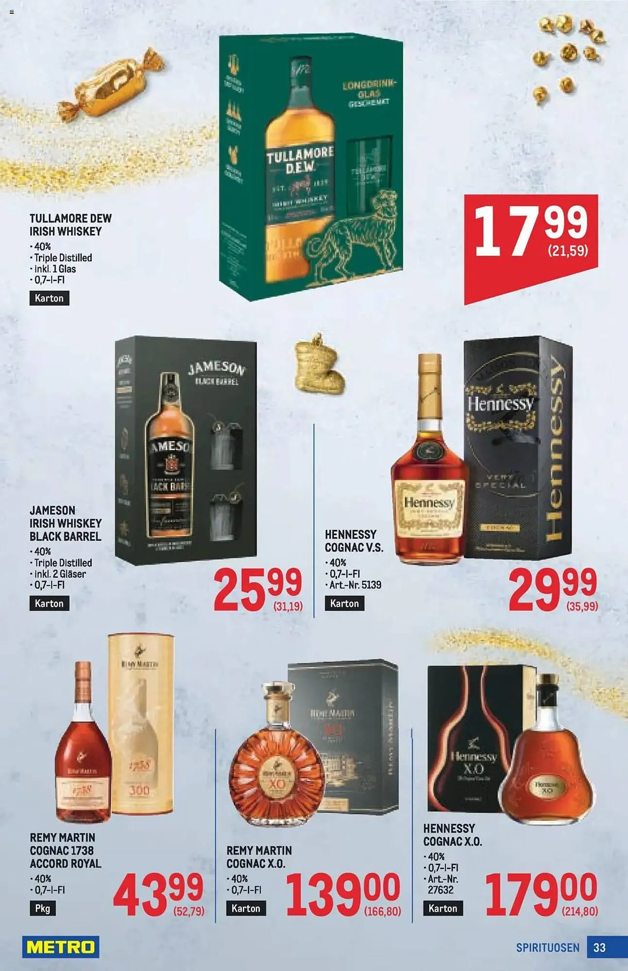 Metro Flugblatt von 16. Oktober bis 24. Dezember 2025 - Flugblätt seite  33