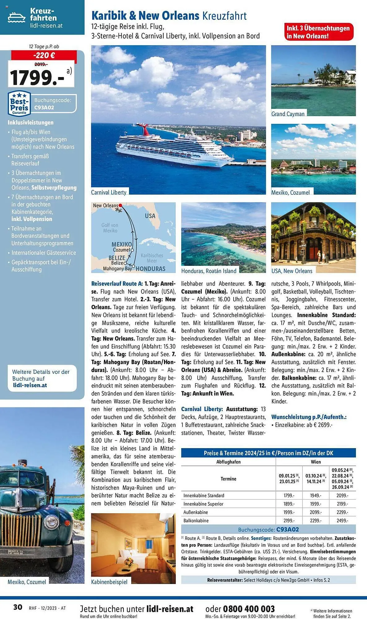 Lidl Flugblatt von 29. November bis 30. Dezember 2023 - Flugblätt seite  30