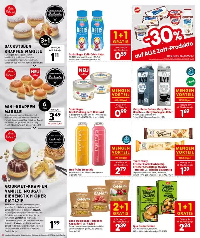 Exklusive Schnäppchen von 30. Jänner bis 13. Februar 2025 - Flugblätt seite  10