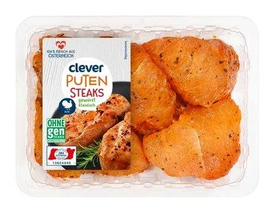 Clever Putensteak mariniert