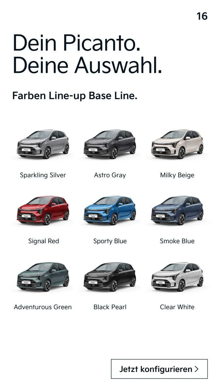 Kia Picanto von 27. Juli bis 27. Juli 2025 - Flugblätt seite  16