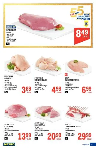 METRO Flugblatt Food - Metro Profi von 3. September bis 16. September 2026 - Flugblätt seite  11