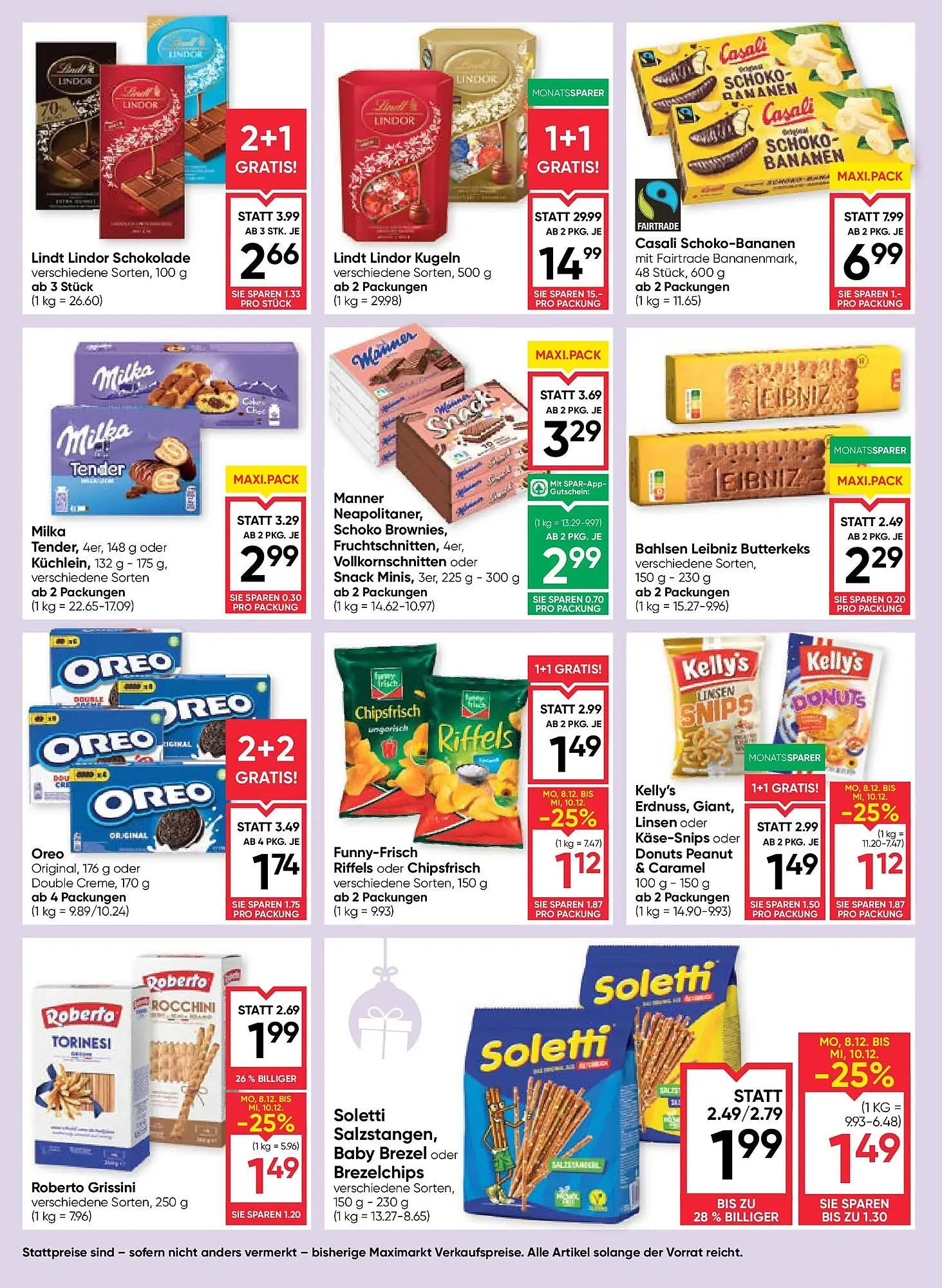 Maximarkt Flugblatt von 4. Dezember bis 10. Dezember 2025 - Flugblätt seite  12