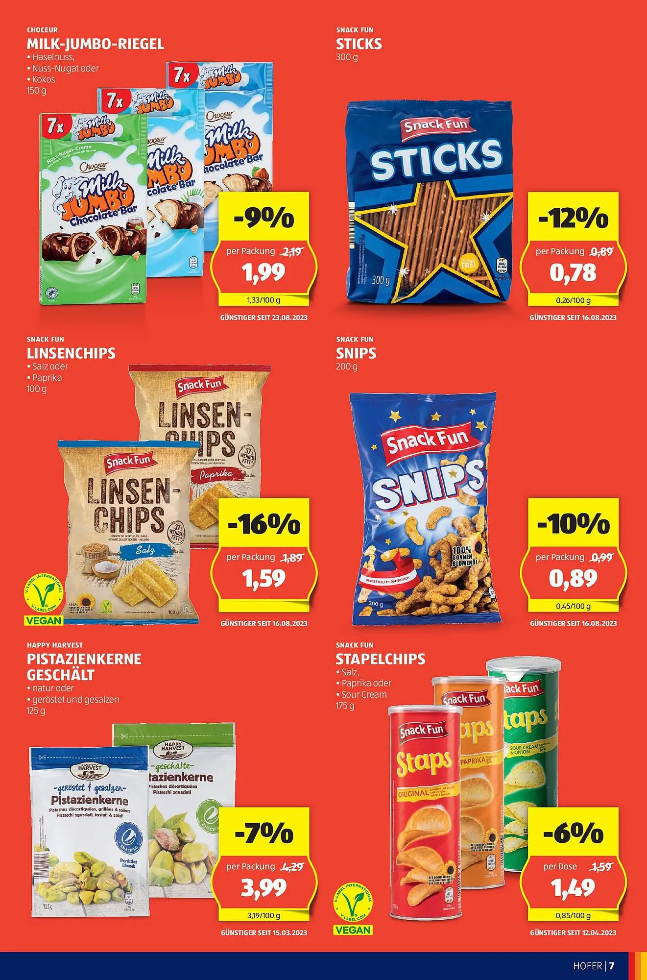 Hofer Flugblatt von 1. September bis 7. September 2023 - Flugblätt seite 7