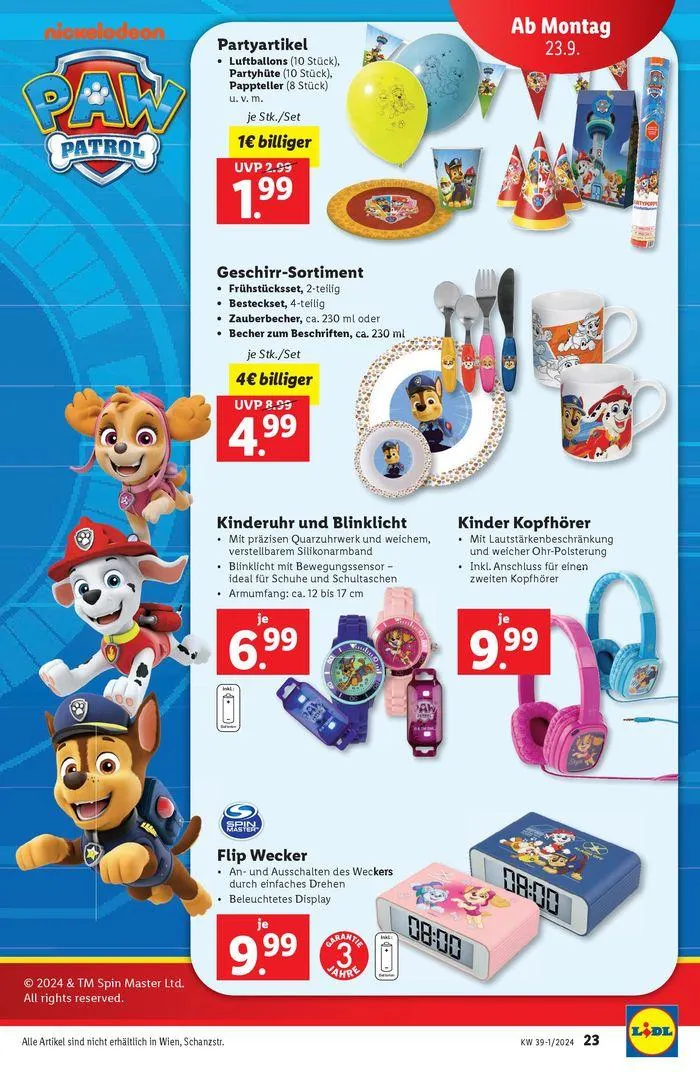 Exklusive Schnäppchen von 19. September bis 25. September 2024 - Flugblätt seite  25