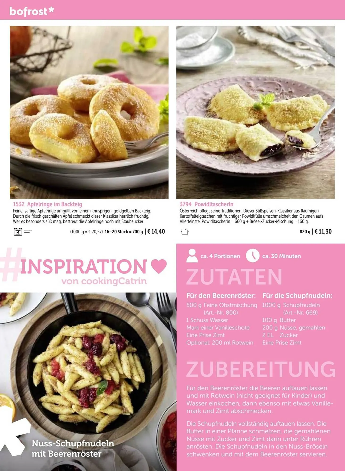 Bofrost Flugblatt von 25. September bis 29. Februar 2024 - Flugblätt seite  114