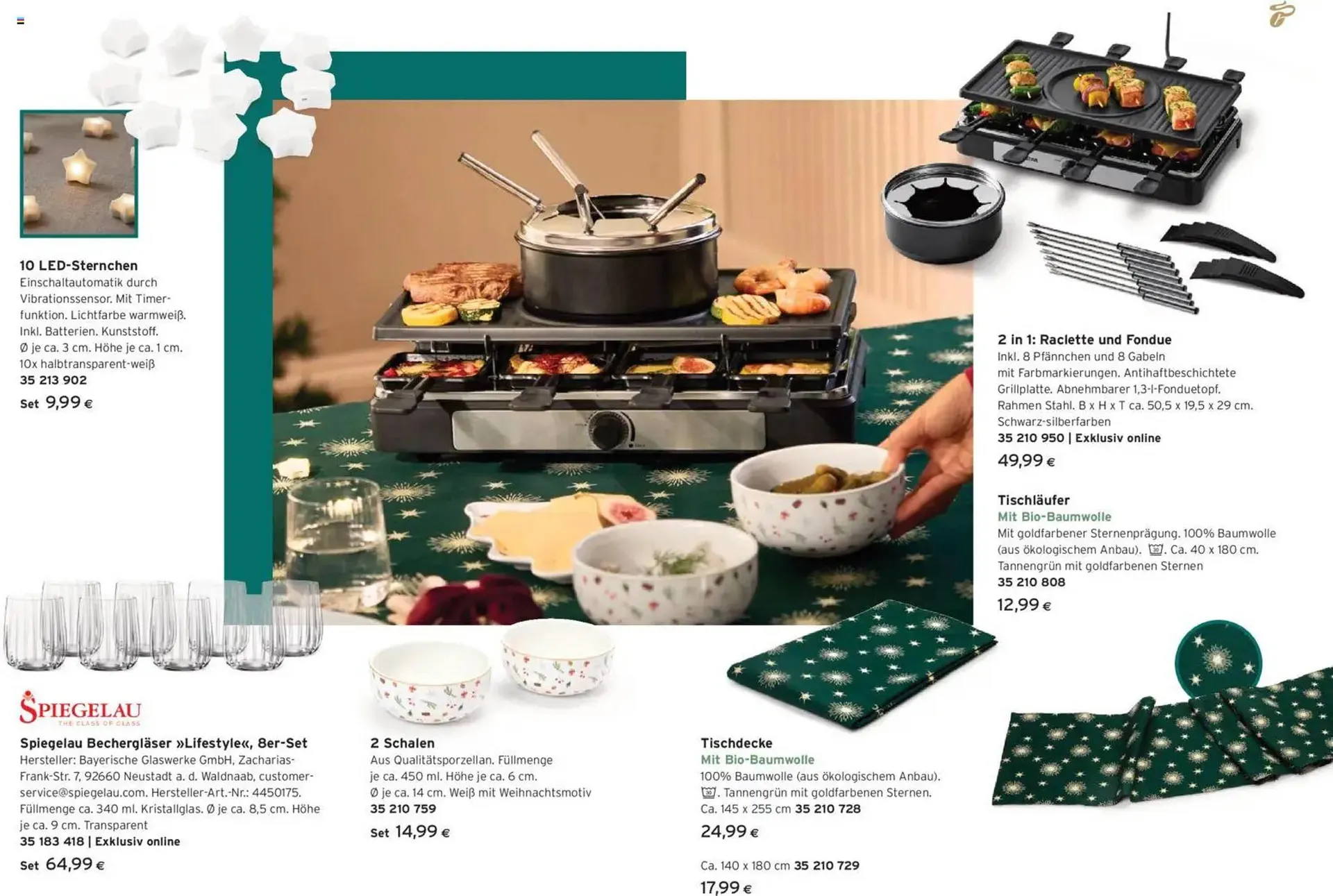 Tchibo Eduscho Flugblatt von 3. Dezember bis 10. Dezember 2025 - Flugblätt seite 12