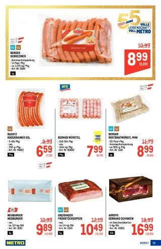 METRO Flugblatt -Profi von 19. März bis 1. April 2026 - Flugblätt seite 13