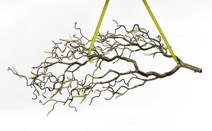 Haselnusszweig aus hochwertigem Kunstmaterial