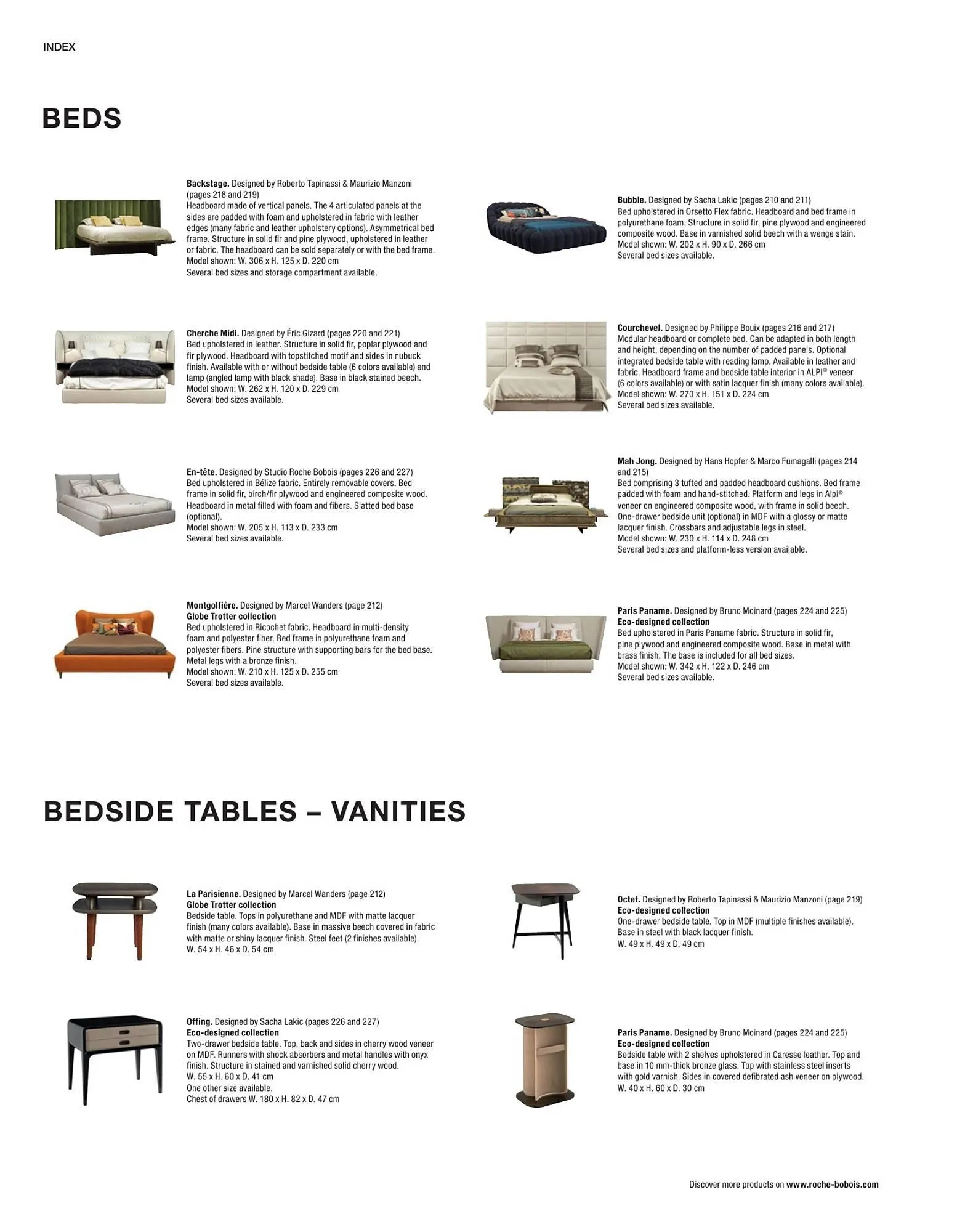 Roche Bobois Flugblatt von 9. Jänner bis 6. Jänner 2026 - Flugblätt seite  276