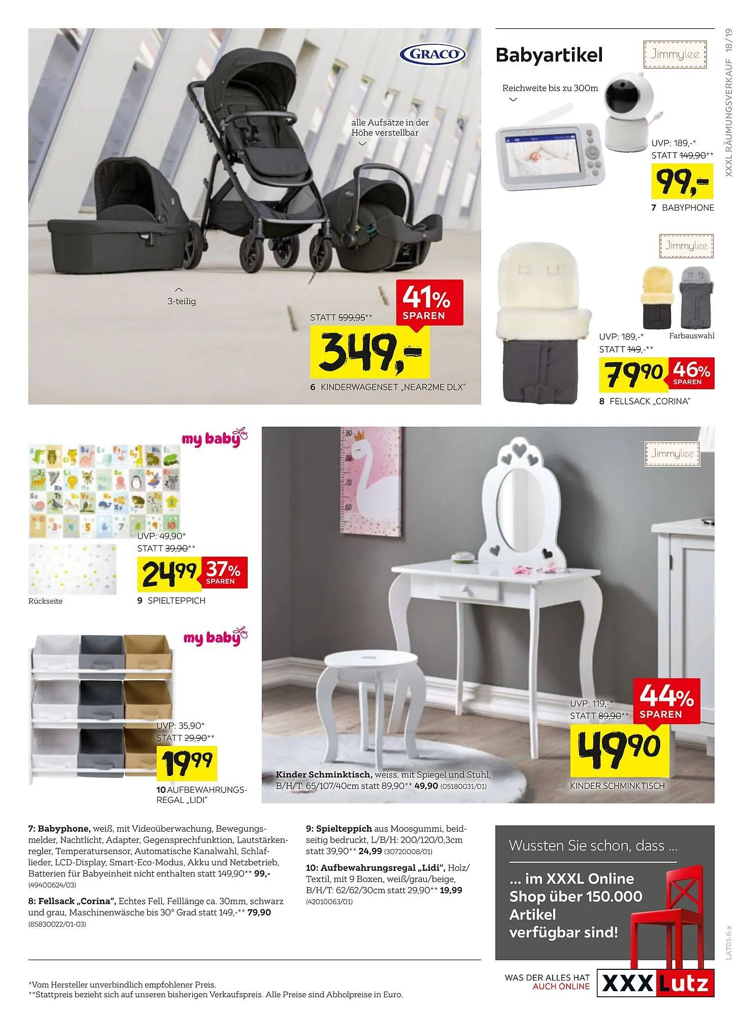 XXXLutz Prospekt von 30. Dezember bis 11. Jänner 2026 - Flugblätt seite  19