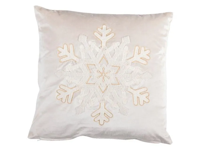 Zierkissen Flocke - 45x45 cm