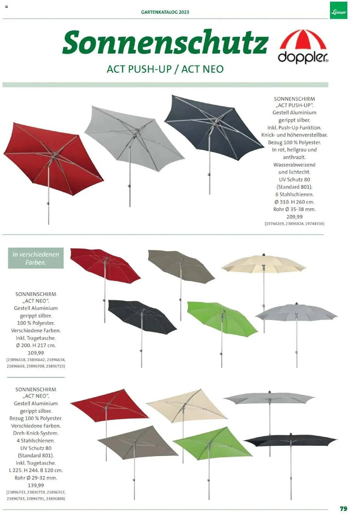 Leiner Flugblatt von 3. Februar bis 31. August 2023 - Flugblätt seite 79