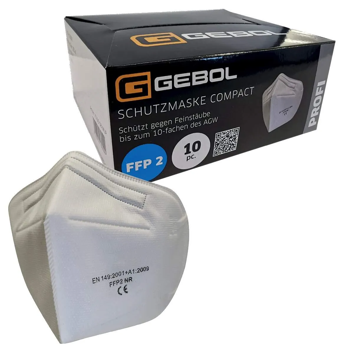 Atemschutzmaske Comfort FFP2 o.Ventil 10Stk.Box