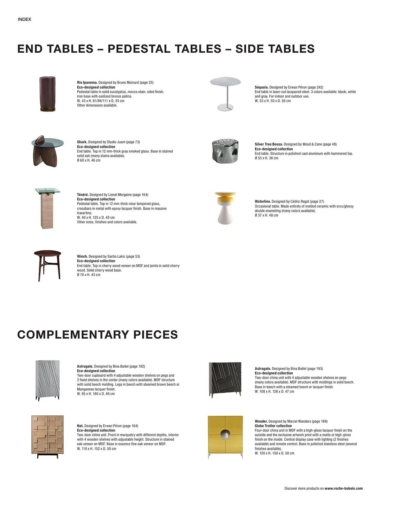 Roche Bobois Flugblatt von 9. Jänner bis 6. Jänner 2026 - Flugblätt seite  274