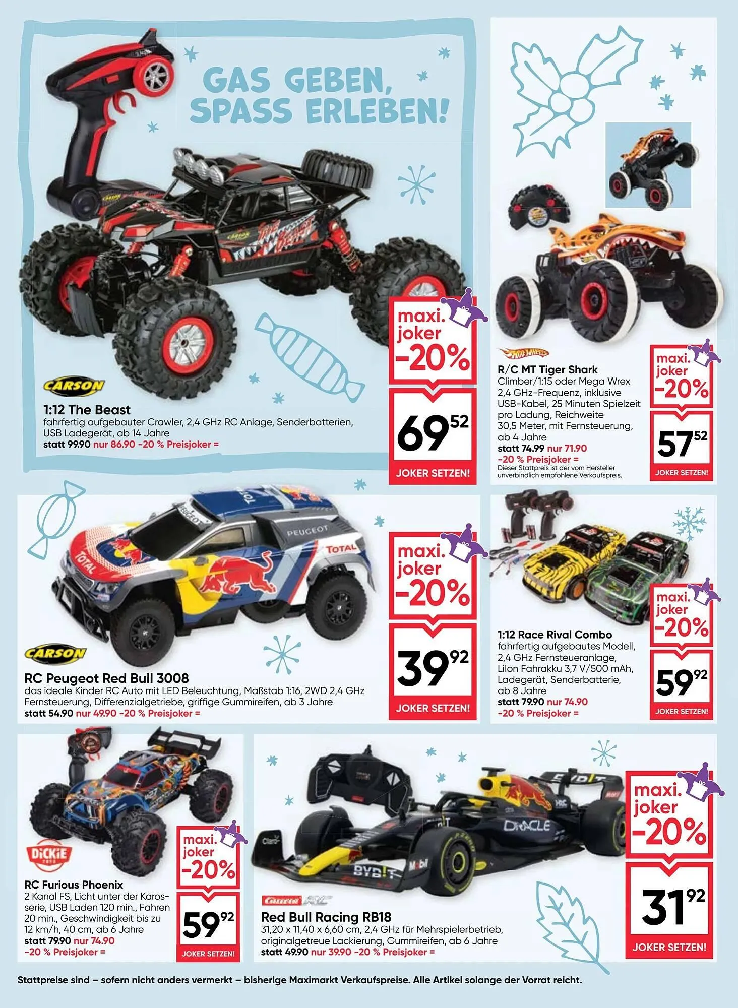 Maximarkt Flugblatt von 30. Oktober bis 24. Dezember 2025 - Flugblätt seite  36