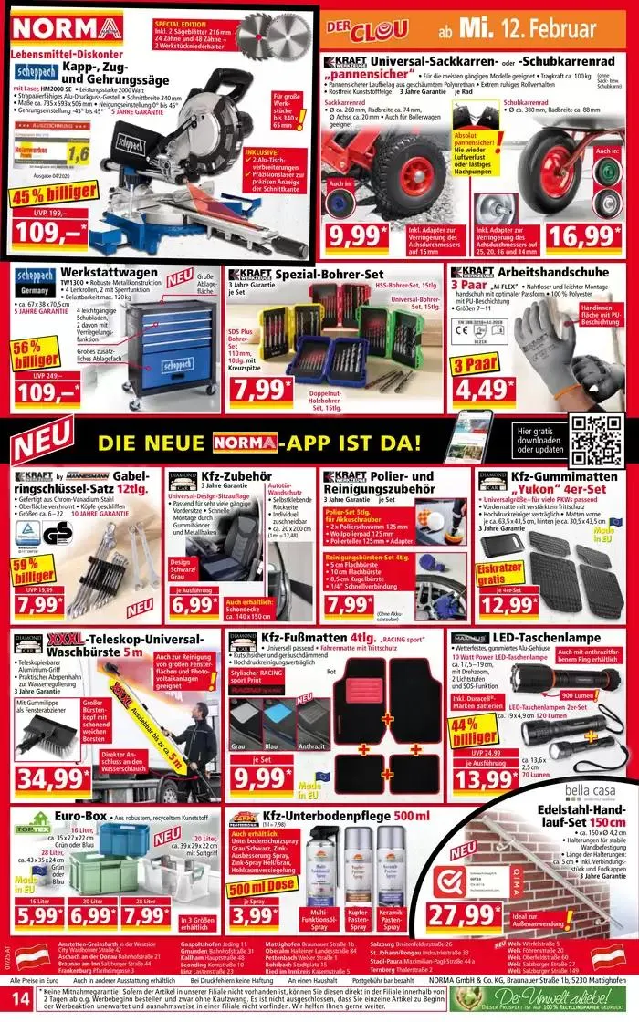 Große Auswahl an Angeboten von 10. Februar bis 14. Februar 2025 - Flugblätt seite 14