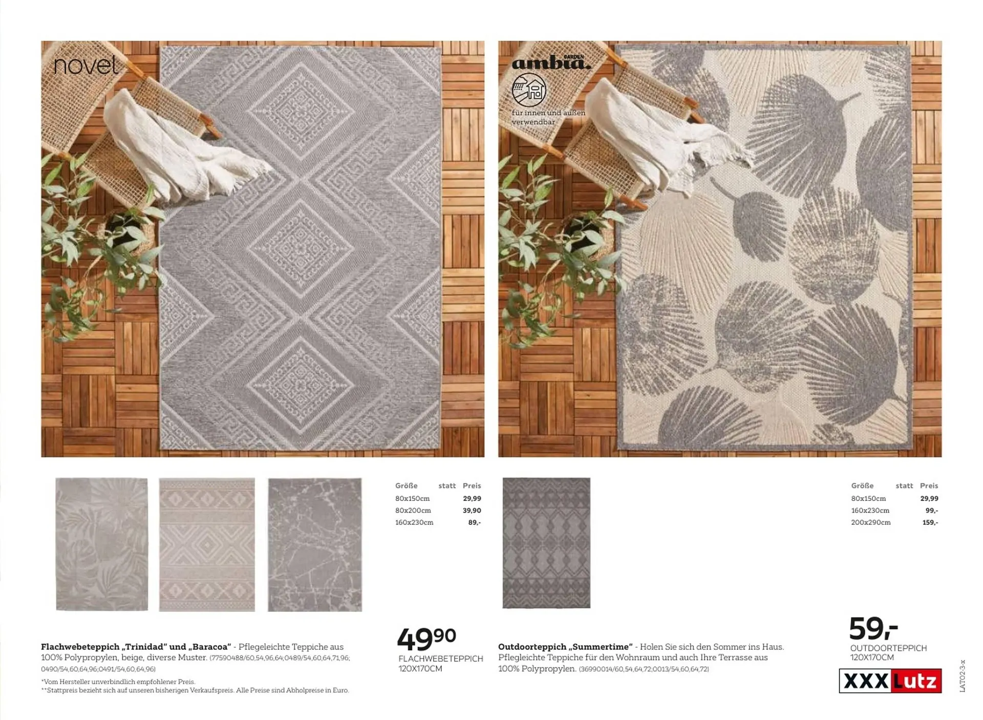 XXXLutz Flugblatt von 1. Juni bis 30. Dezember 2023 - Flugblätt seite 159