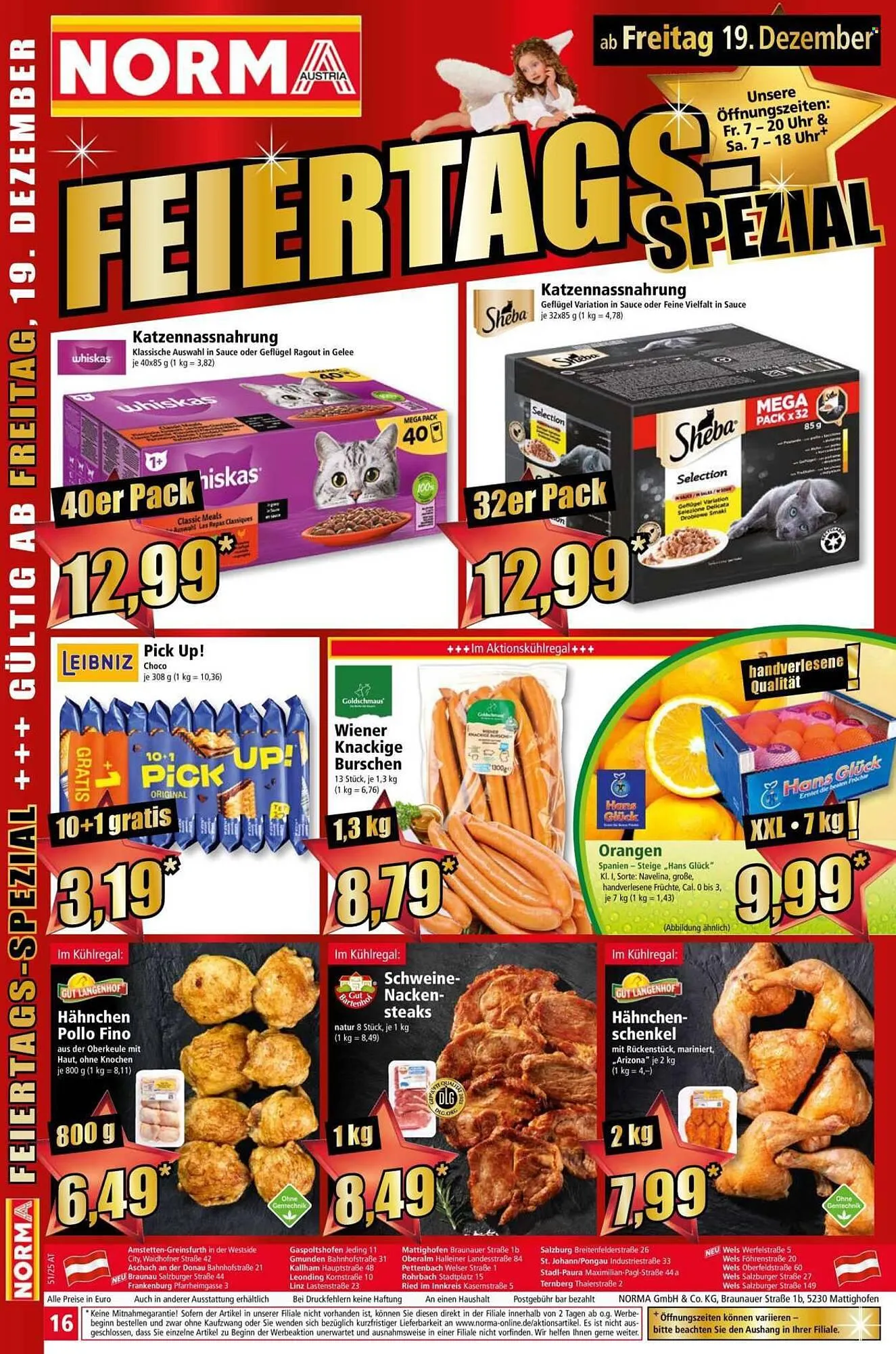 Norma Prospekt von 15. Dezember bis 20. Dezember 2025 - Flugblätt seite 16