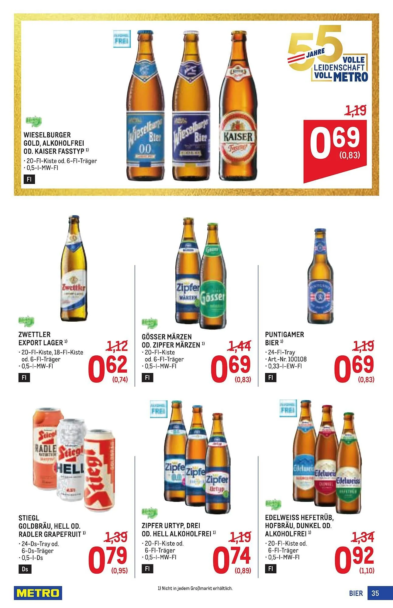 Metro Flugblatt von 16. April bis 29. April 2026 - Flugblätt seite  35