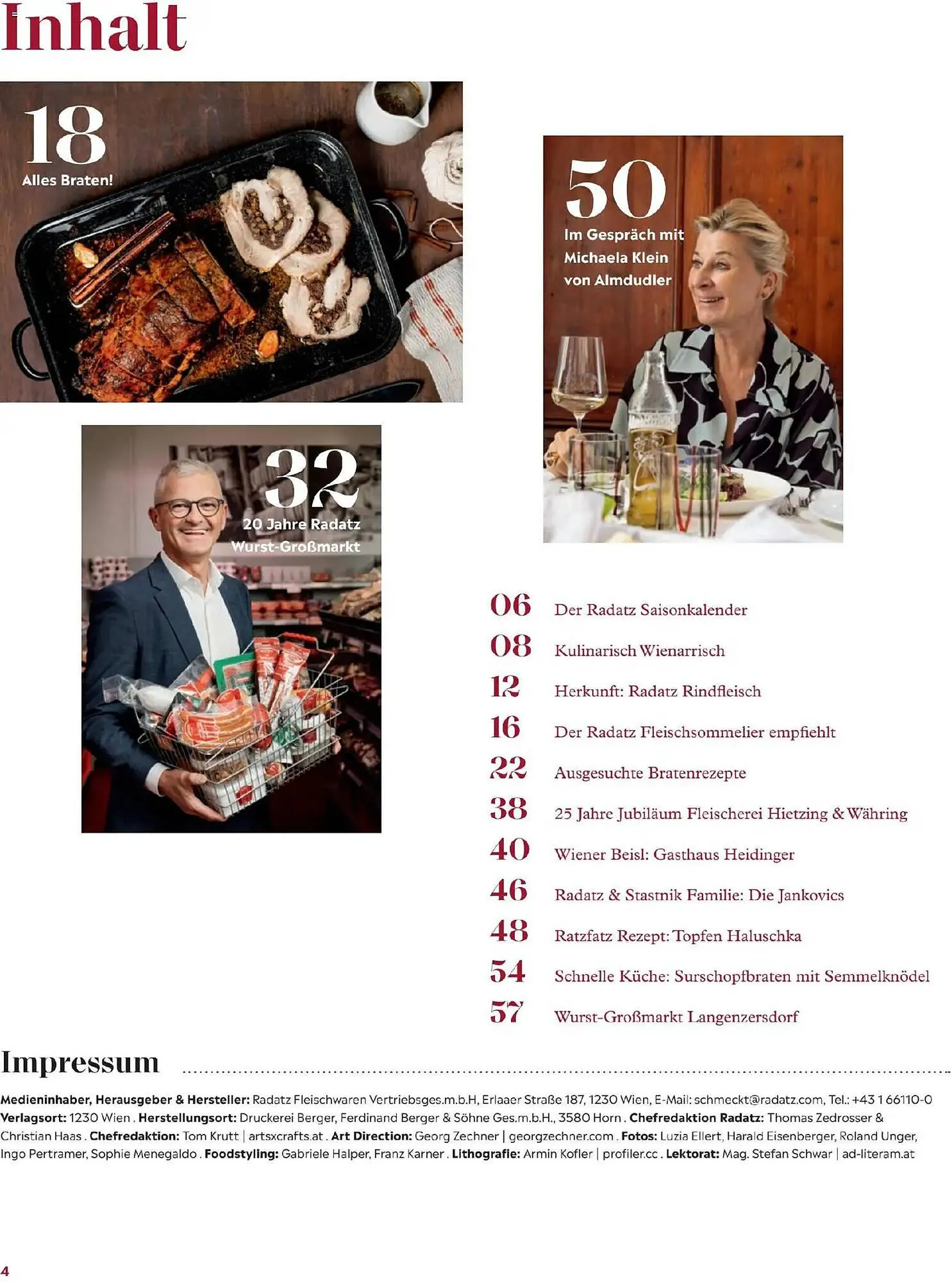 Radatz Flugblatt von 1. November bis 31. Dezember 2025 - Flugblätt seite 4