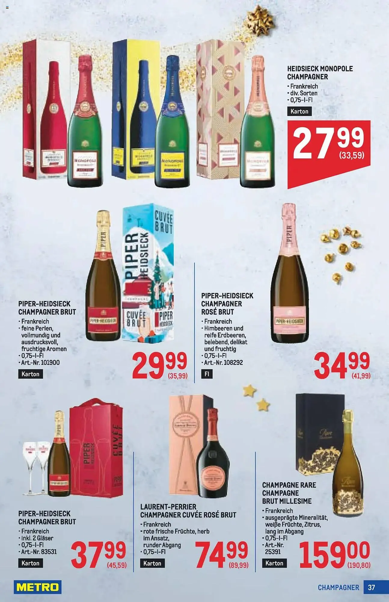 Metro Flugblatt von 16. Oktober bis 24. Dezember 2025 - Flugblätt seite  37