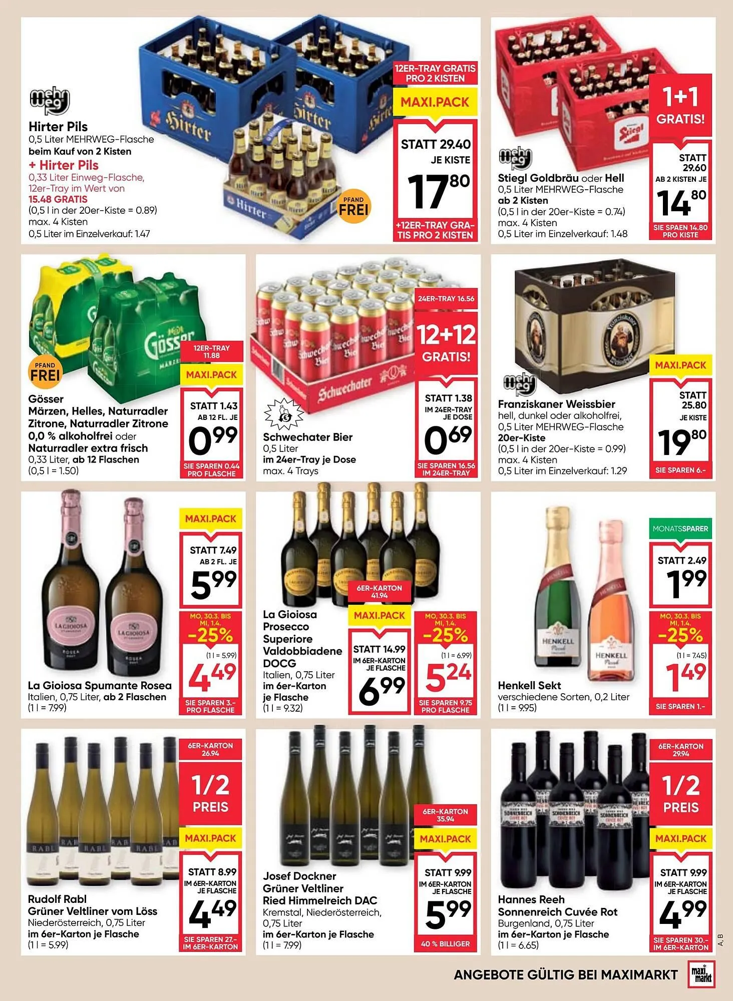 Maximarkt Flugblatt von 31. März bis 8. April 2026 - Flugblätt seite  15