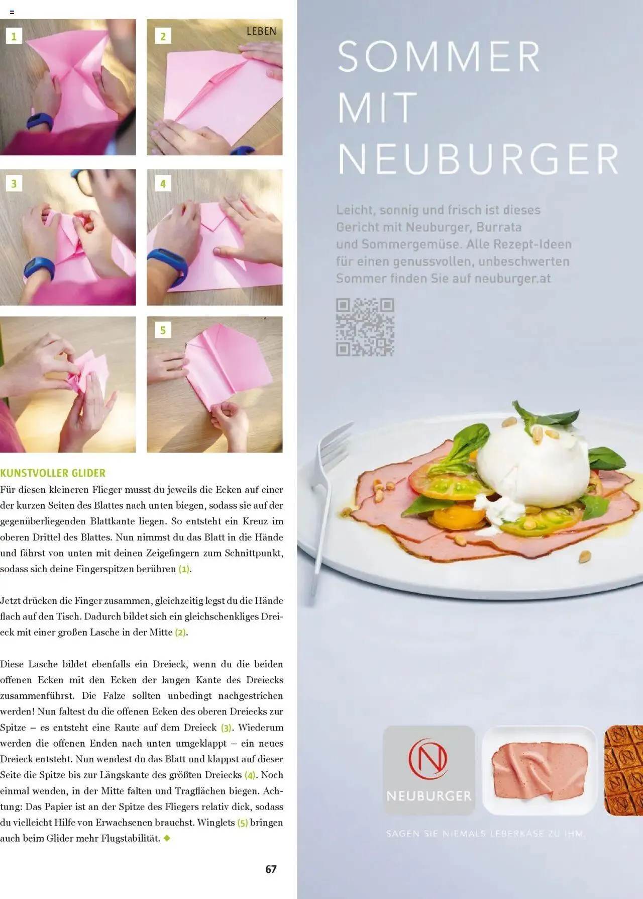 Sutterlüty B’sundrig Magazine von 3. Juli bis 31. Dezember 2024 - Flugblätt seite  67