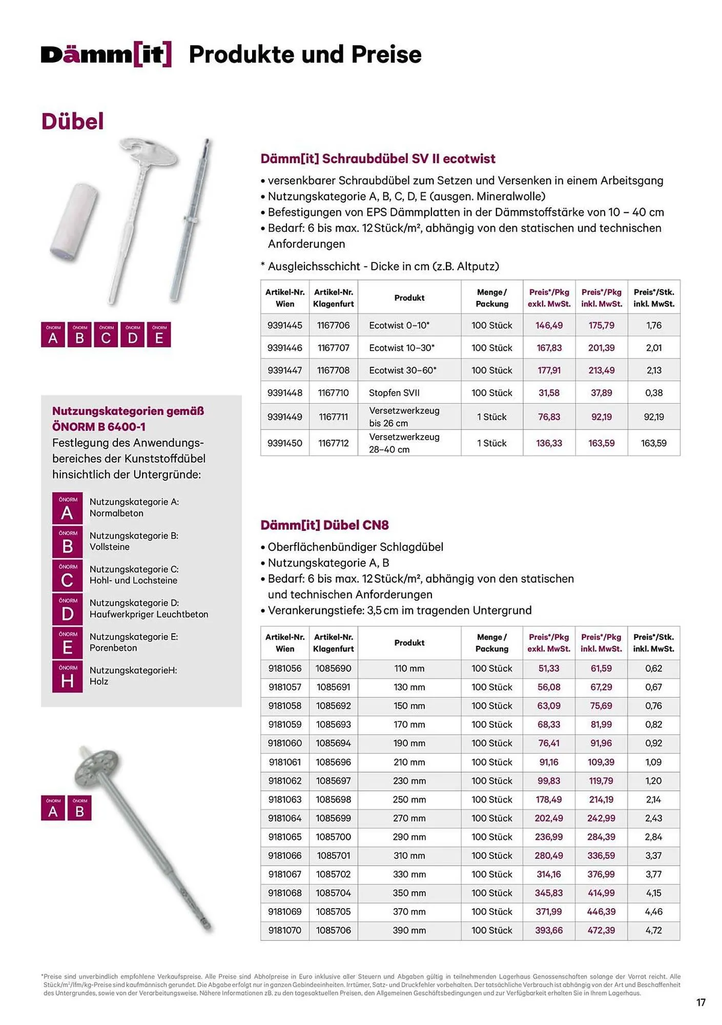 Lagerhaus Graz Land Flugblatt von 22. März bis 31. Dezember 2025 - Flugblätt seite  17