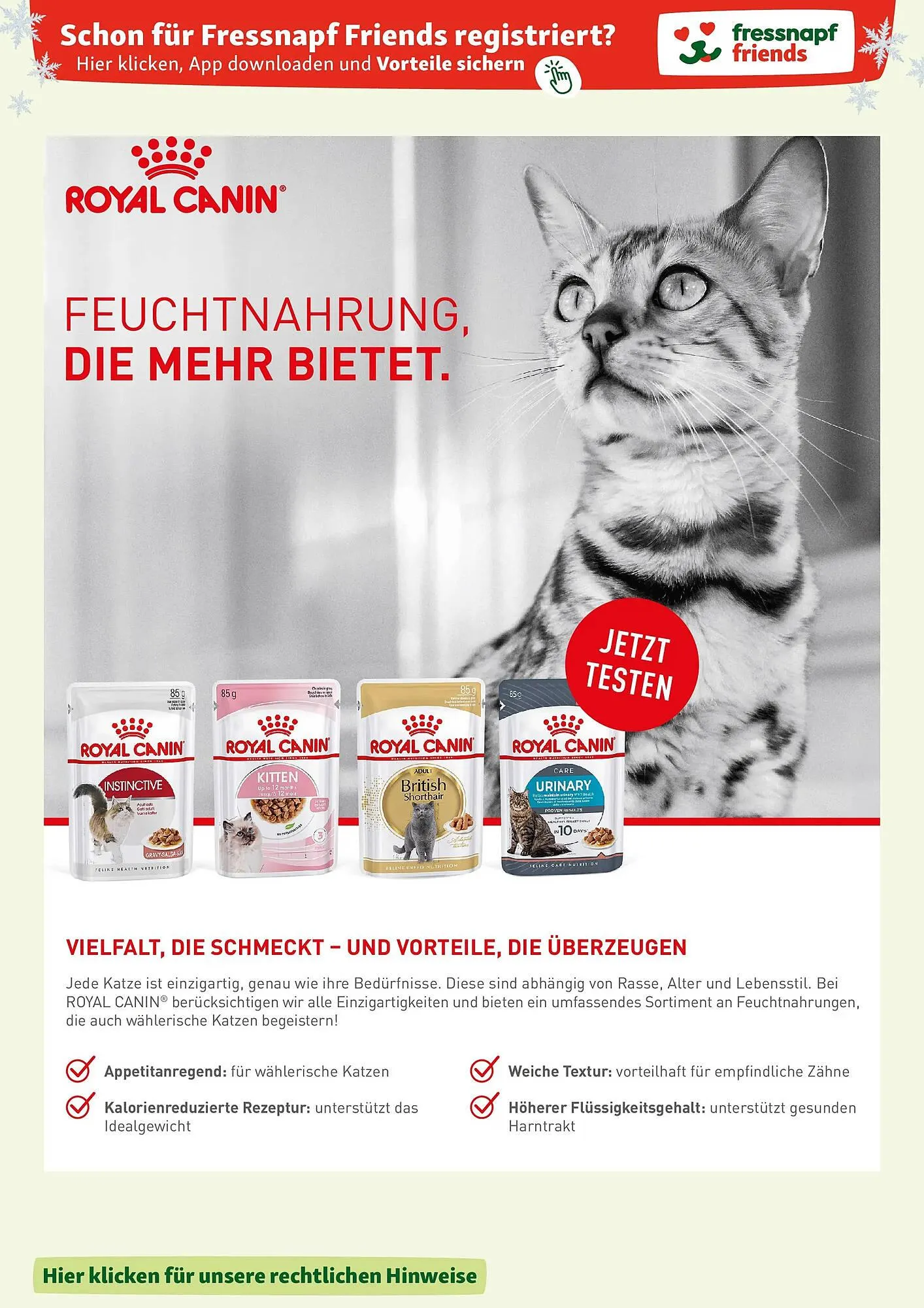 Fressnapf Flugblatt von 17. Dezember bis 20. Dezember 2025 - Flugblätt seite 11