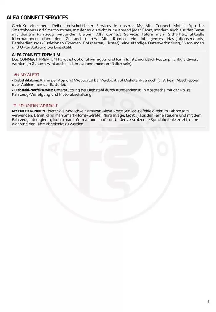 Alfa Romeo Giulia von 20. Februar bis 20. Februar 2026 - Flugblätt seite  8