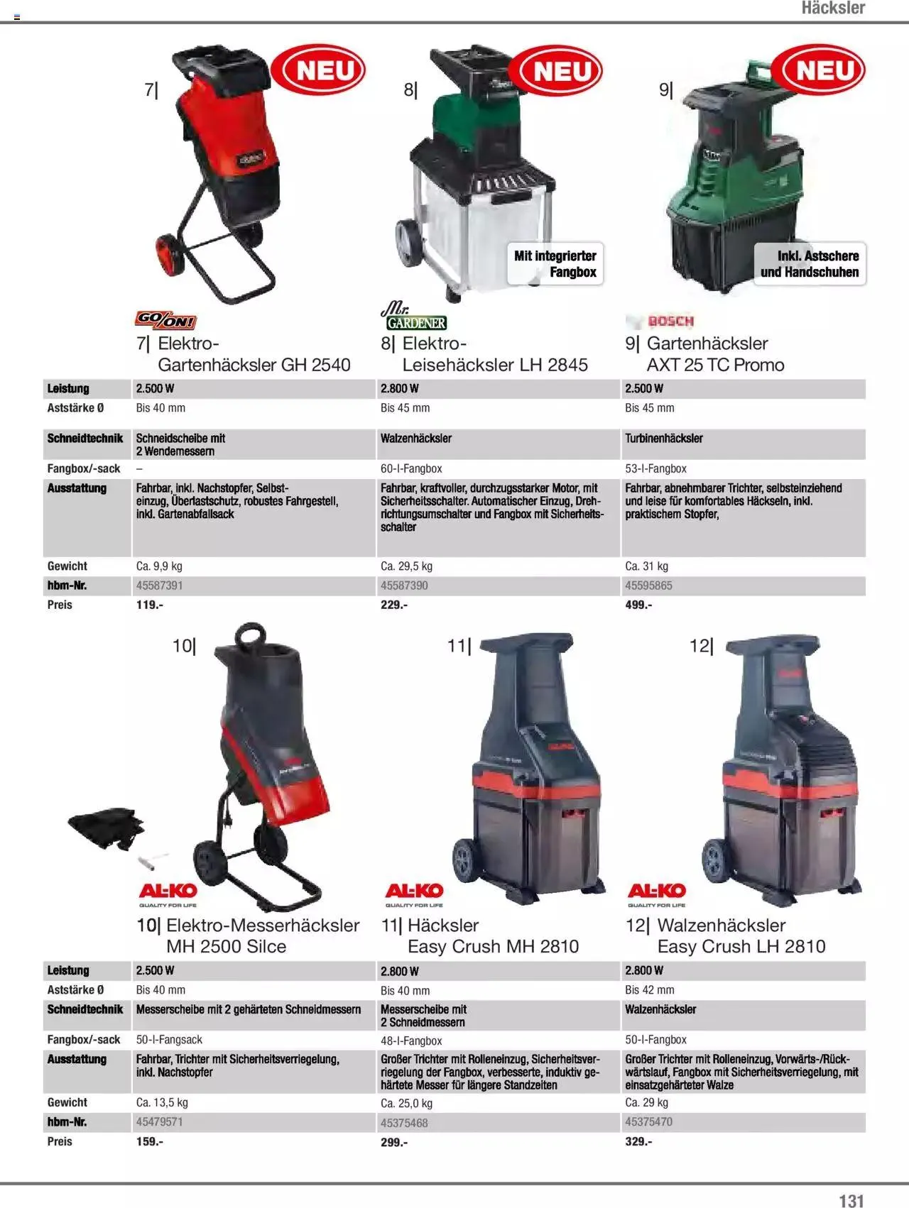 Hagebau Gartenjahr 2023 von 7. März bis 31. Dezember 2023 - Flugblätt seite  131