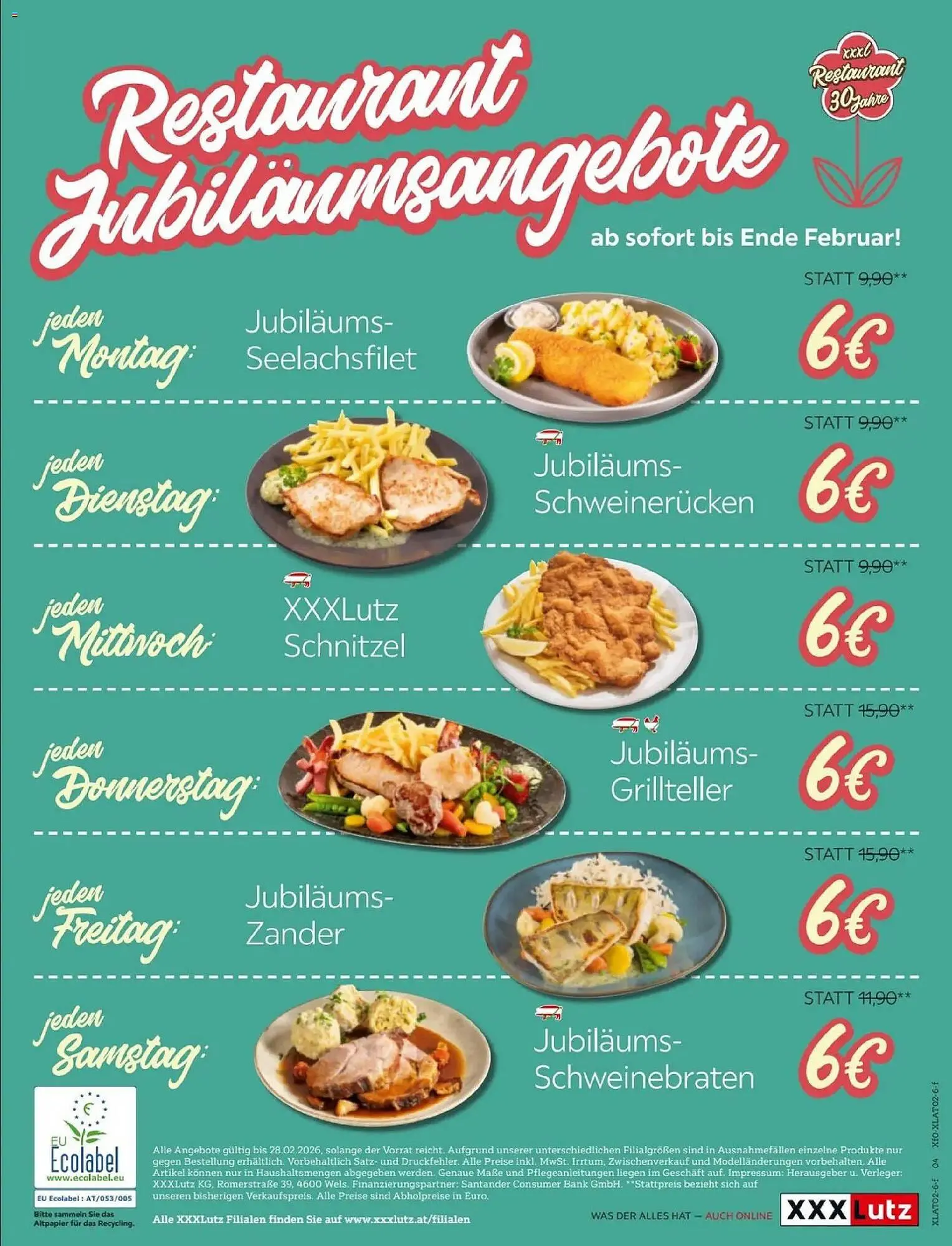 XXXLutz Prospekt von 27. Jänner bis 28. Februar 2026 - Flugblätt seite  4