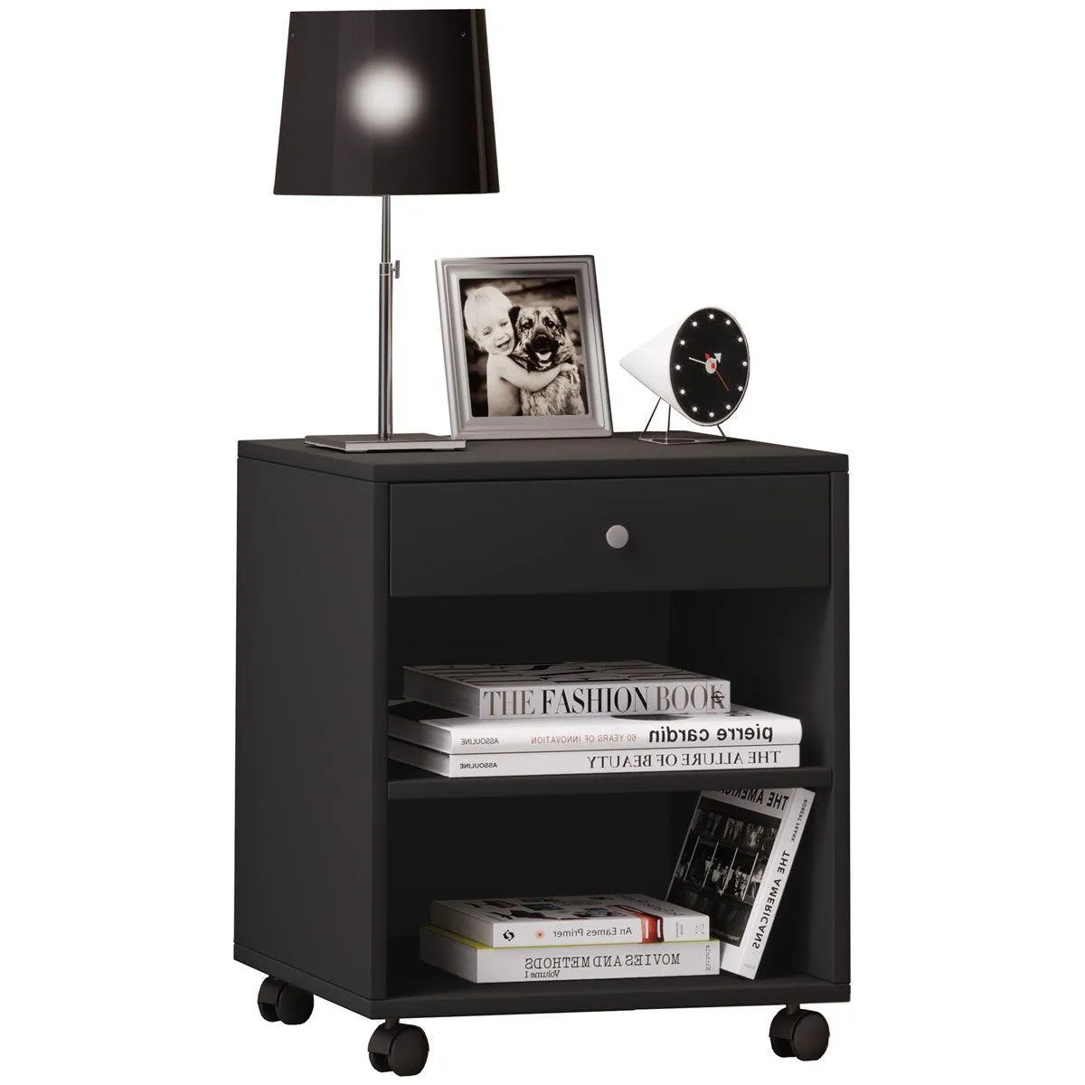 Nachttisch Rolda grau