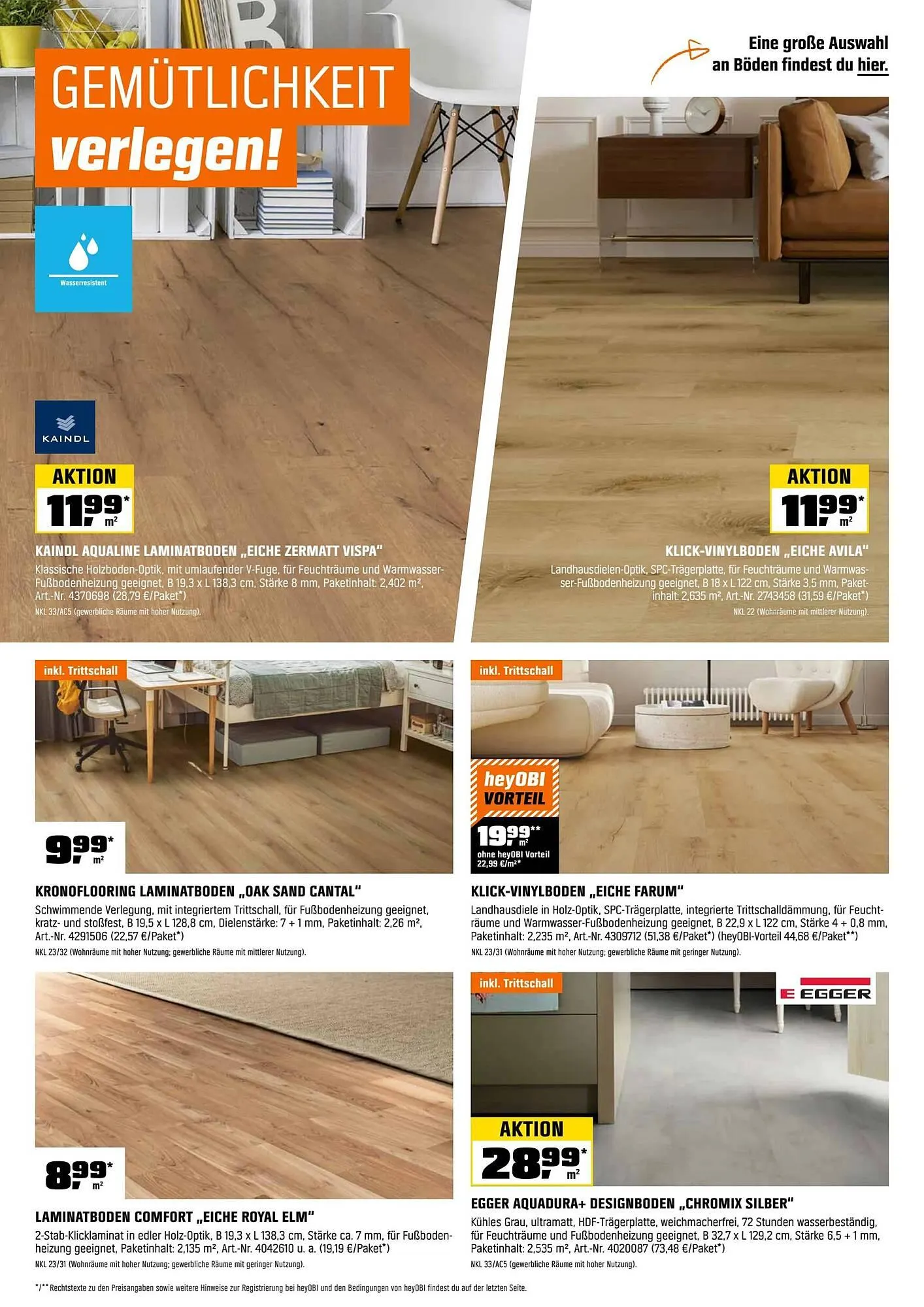 OBI Flugblatt von 1. November bis 13. November 2025 - Flugblätt seite  18