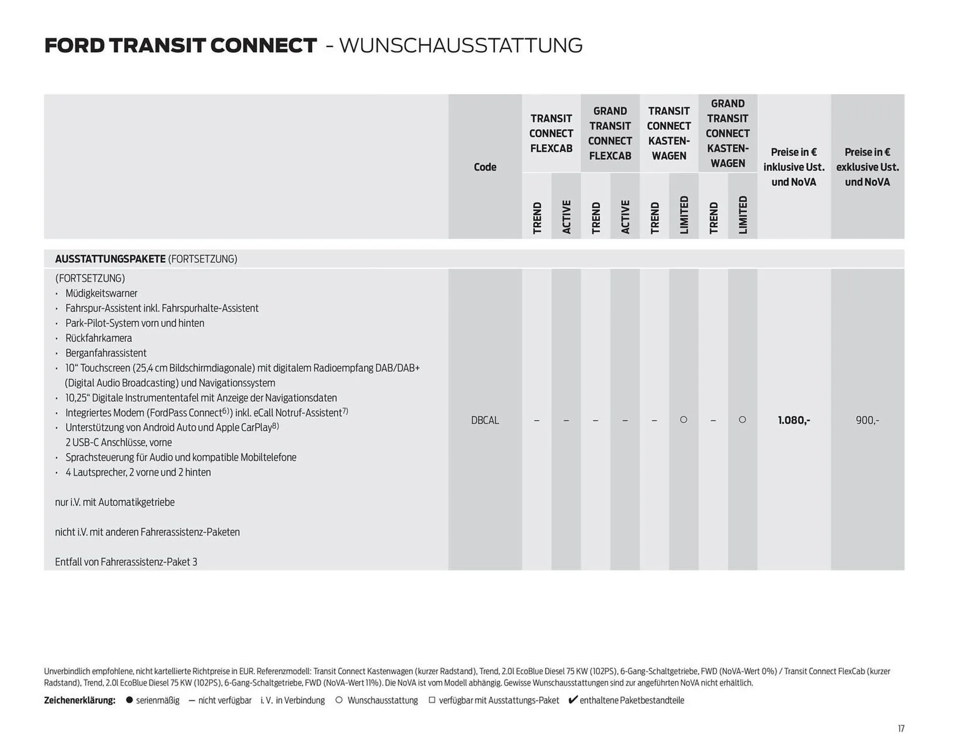 Ford Flugblatt von 23. Dezember bis 19. Jänner 2026 - Flugblätt seite  17