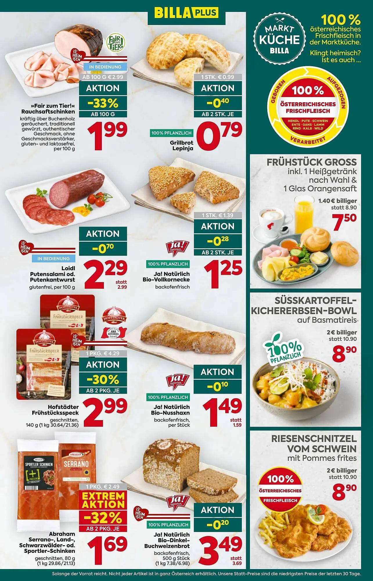 Billa Flugblatt von 2. Jänner bis 7. Jänner 2026 - Flugblätt seite  12