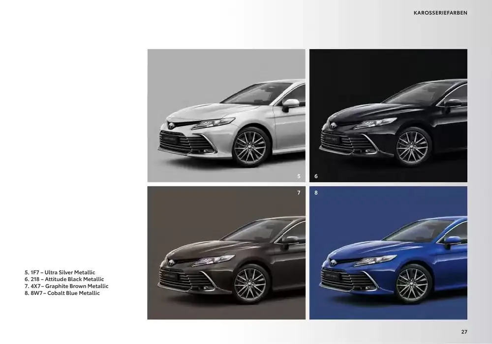 Toyota Camry von 7. Dezember bis 7. Dezember 2025 - Flugblätt seite 27
