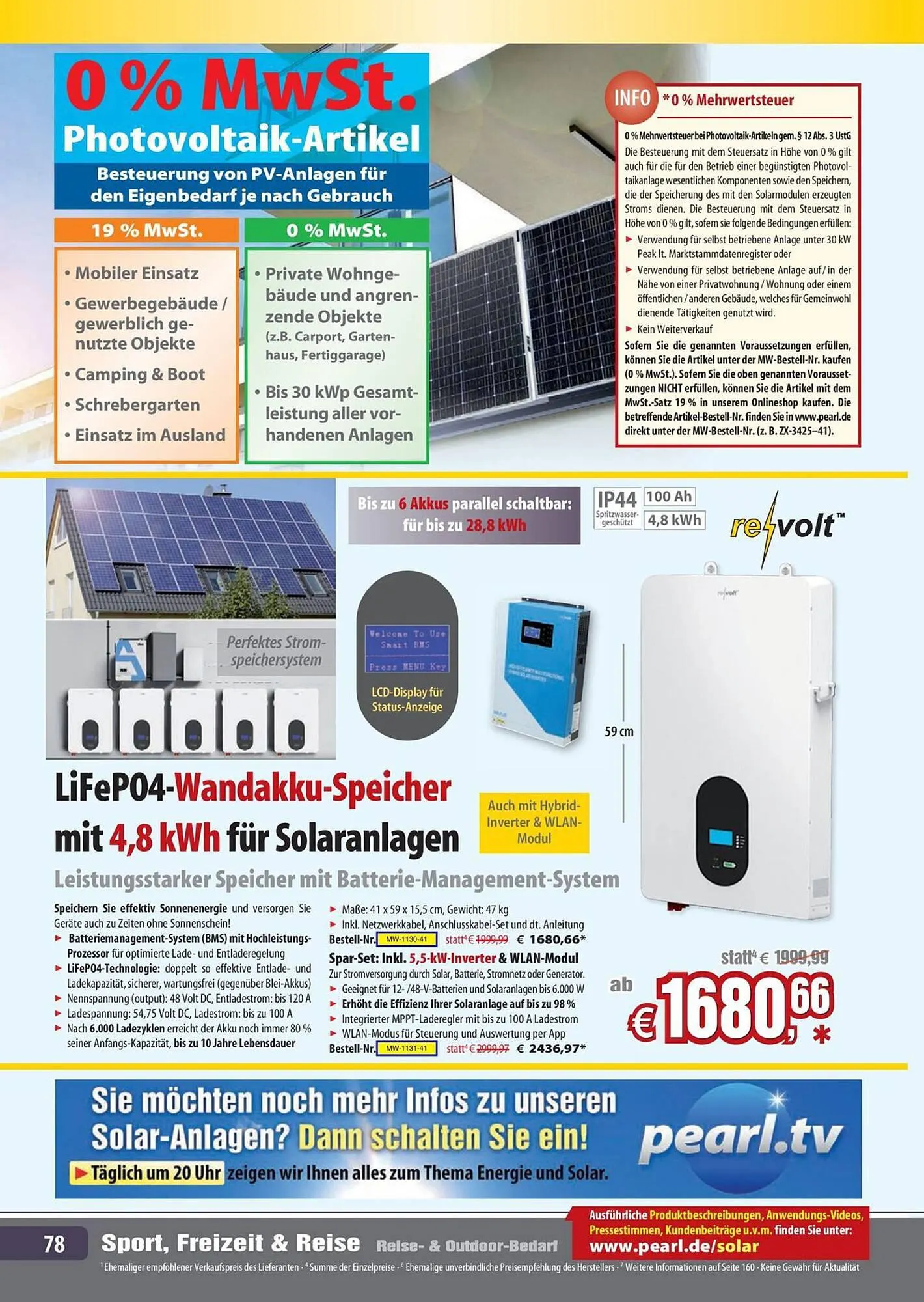 Pearl Flugblatt von 26. Februar bis 31. März 2024 - Flugblätt seite  78