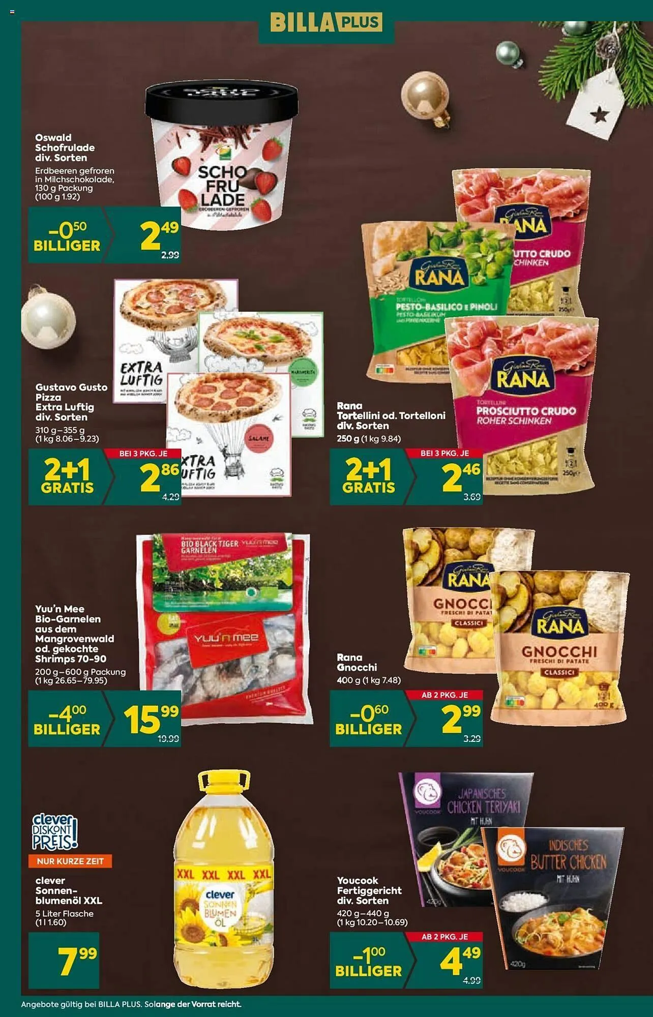 Billa Flugblatt von 7. Dezember bis 13. Dezember 2023 - Flugblätt seite 14