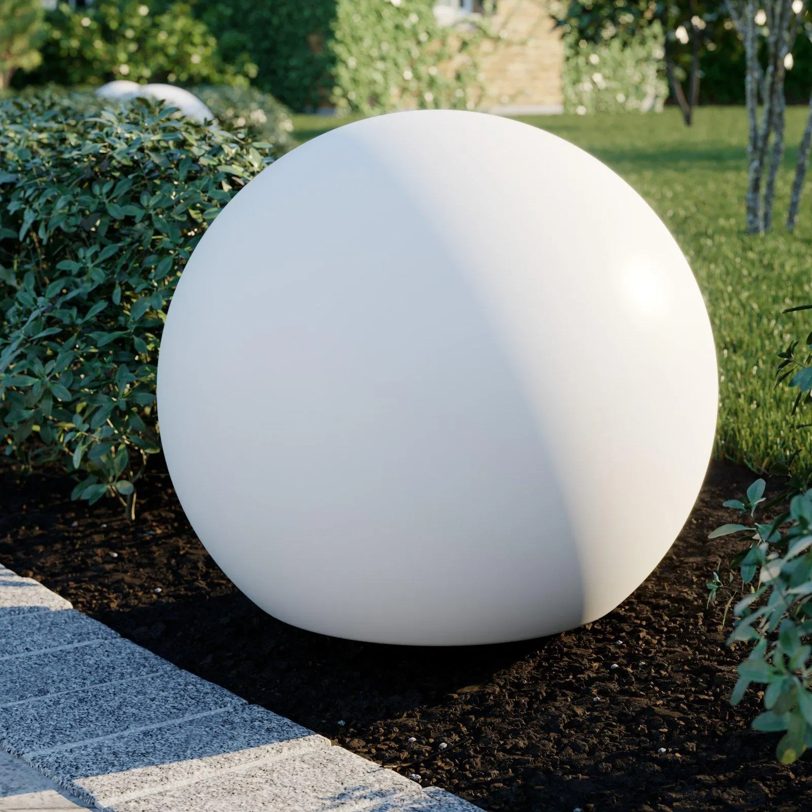 Kugelleuchte Cumulus L für den Garten, Ø 60cm